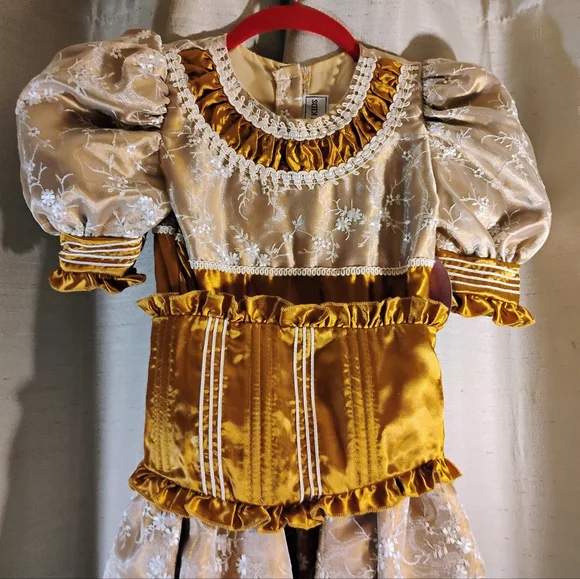 Taffatu Organza Girls Dress